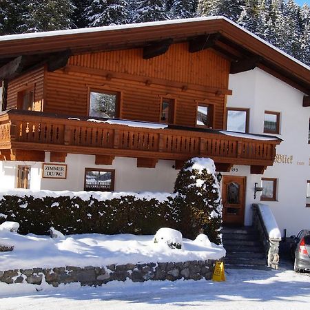 Blick Zum Wasserfall Sankt Leonhard im Pitztal Exterior photo
